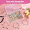 Charm Bracelet Making Kit for Adults & Teens – 477-Piece DIY Set with Gold & Silver Charms, Paperclip Chains, Alphabet Beads & Complete Jewelry Making Supplies
